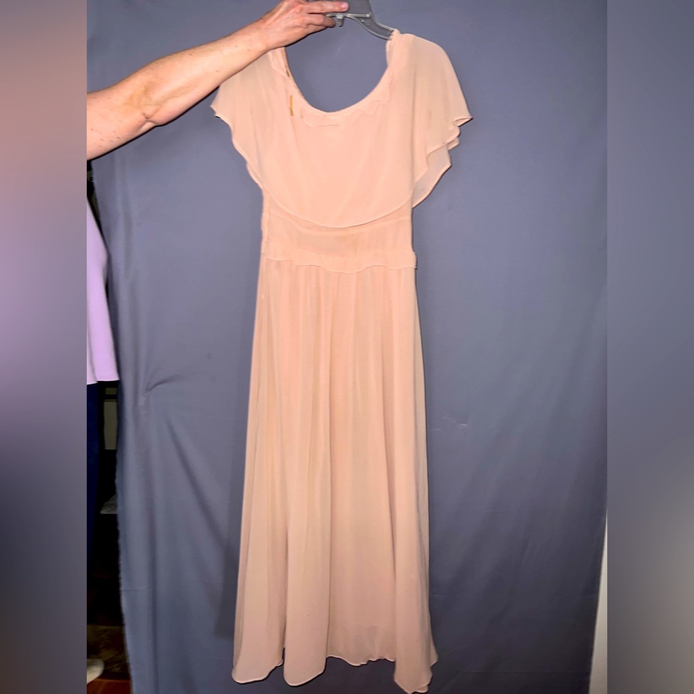 Xs Blush pink vintage long dress